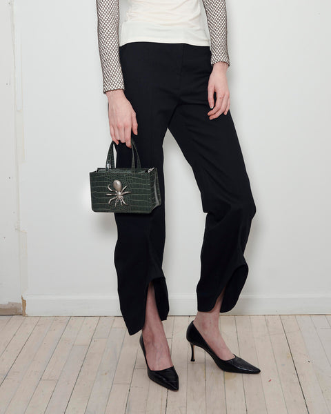 Small Spider Bag in Olive – Puppets and Puppets