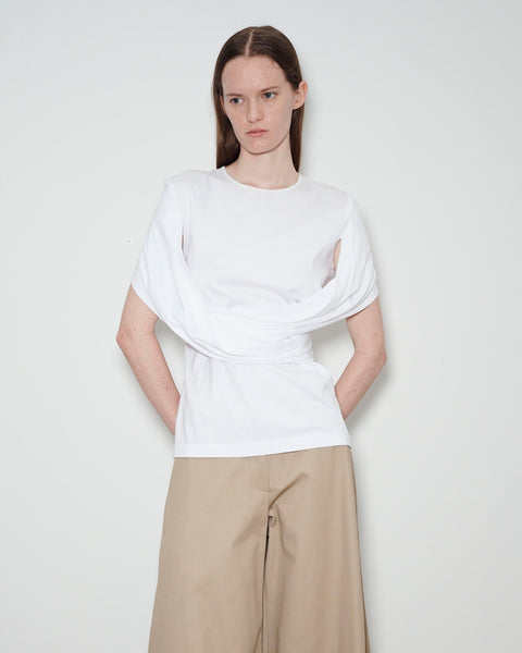 Straightjacket Top in White