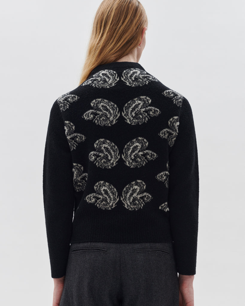 Lena Paisley Jacquard Sweater