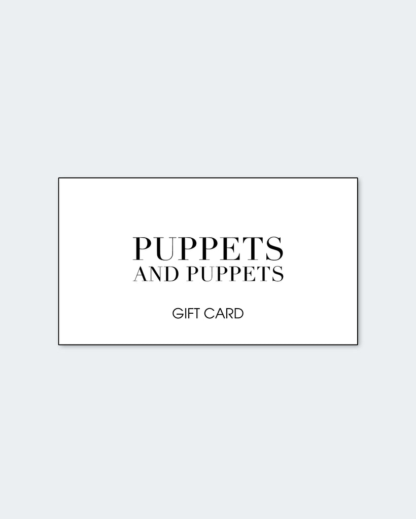 PUPPETS AND PUPPETS GIFT CARD