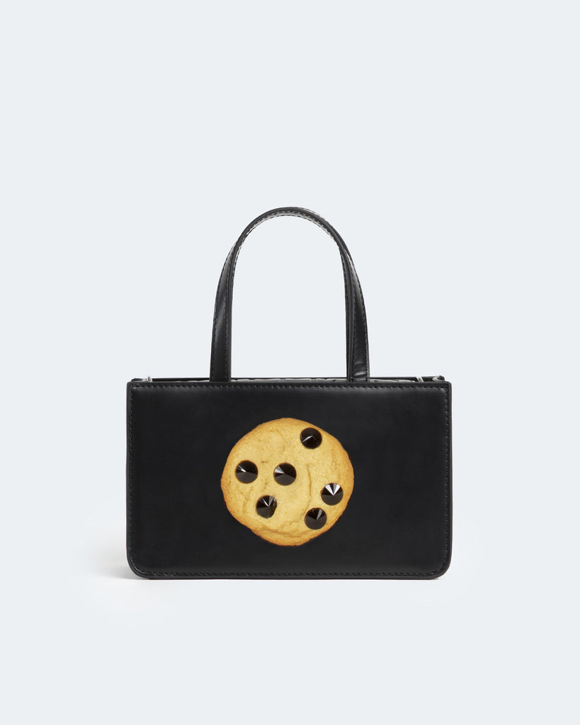 SMALL LEATHER JEWEL COOKIE BAG
